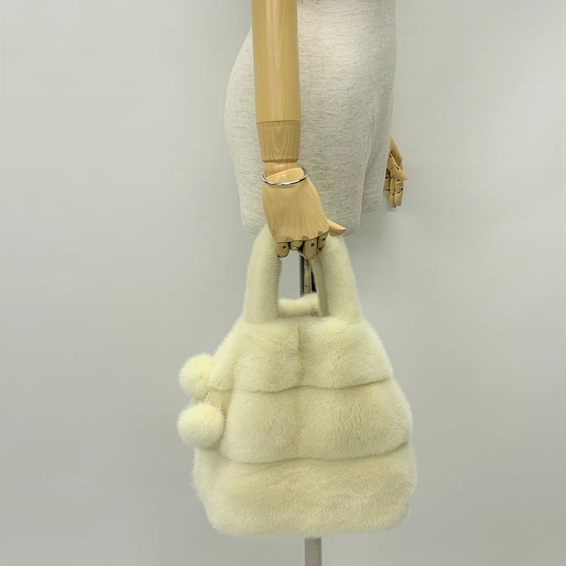 Sale‼️ パロミノミンクファー グラニーバッグ パロミノミンクファー グラニーバッグ