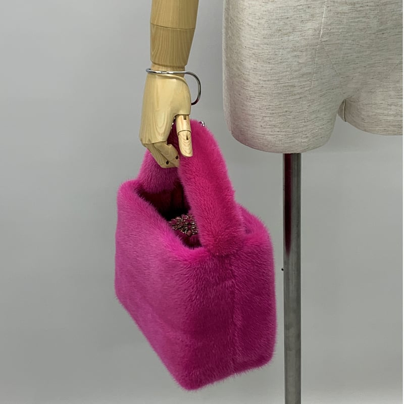 ミンクバッグ MB-5 F③ ラズベリーローズ | パショーネ