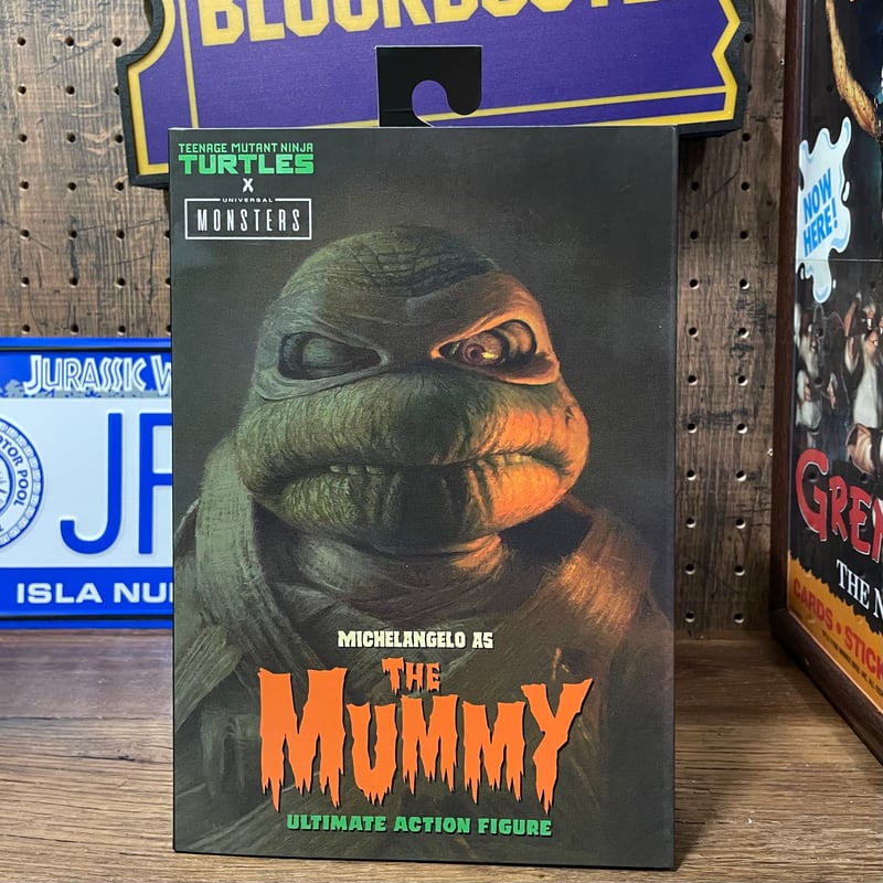 NECA】TMNT MICHELANGELO as THE MUMMY ネカ ミュータントタ