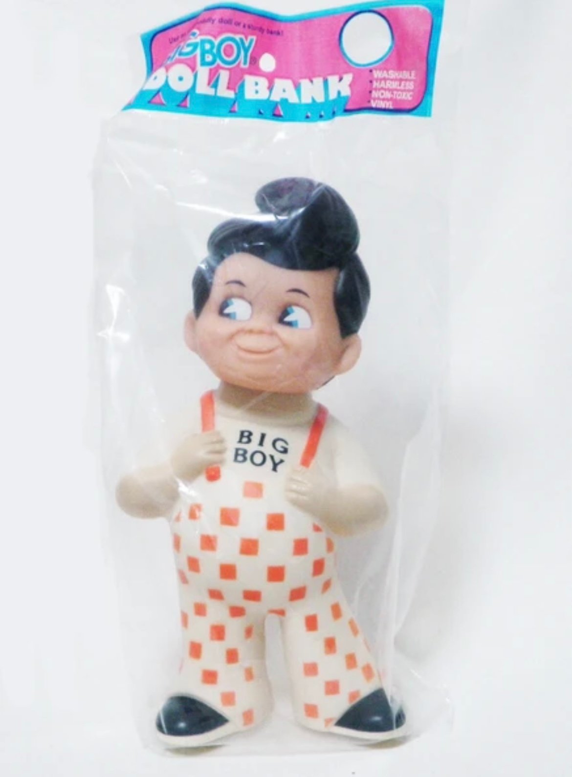 BIG BOY Doll 1970’s ソフビ アメトイ ヴィンテージ ☆レア！ 1970's BIG BOY ビッグボーイ ビンテージ ソフビ TOY 白靴