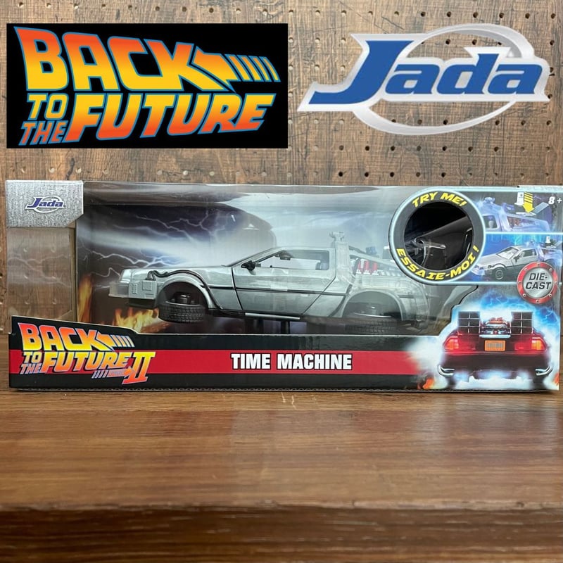 JADA】BACK TO THE FUTURE II デロリアン 1:24 TIME MAC