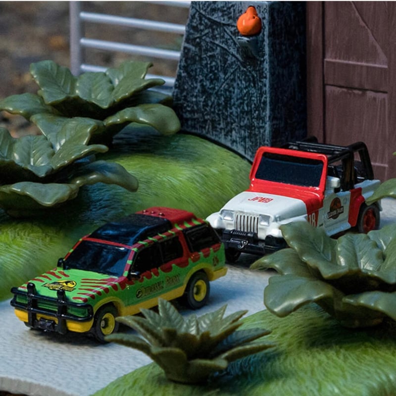 ジュラシックパーク　Jurassic Park ジオラマNano Scene Nano Scene Jurassic Park 30th Anniversary Jurassic Gate