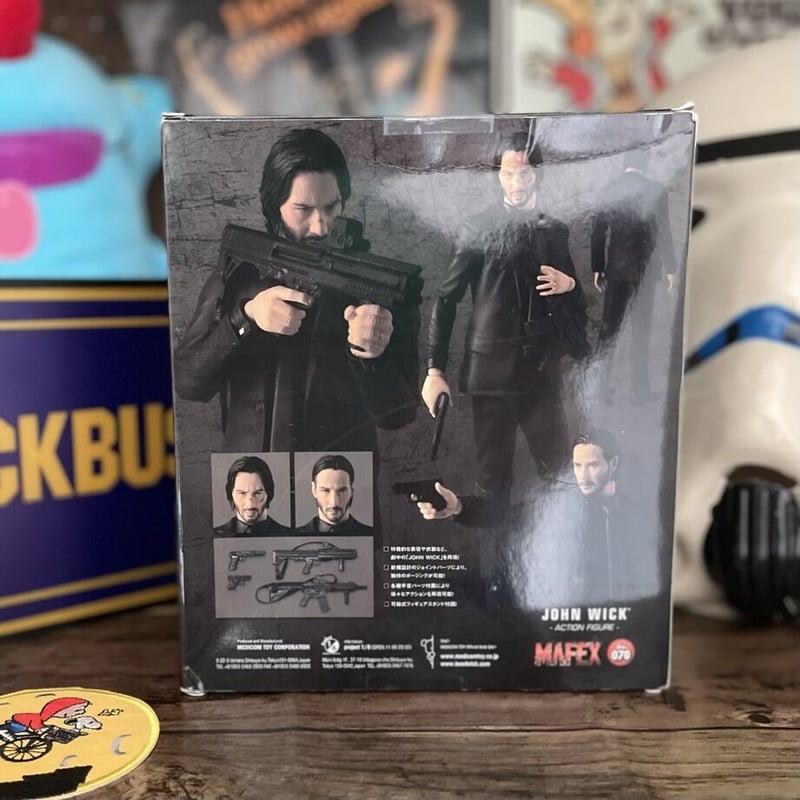 MAFEX】 マフェックス JOHN WICK ジョン ウィック アクション