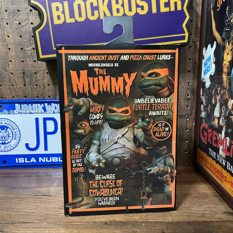 NECA】TMNT MICHELANGELO as THE MUMMY ネカ ミュータントタ