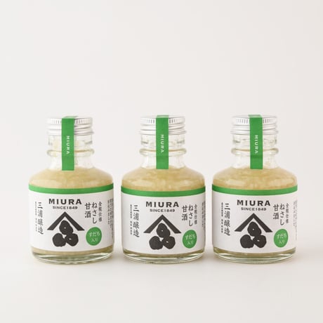 ねさし甘酒すだち入り( 90ml) 3本セット