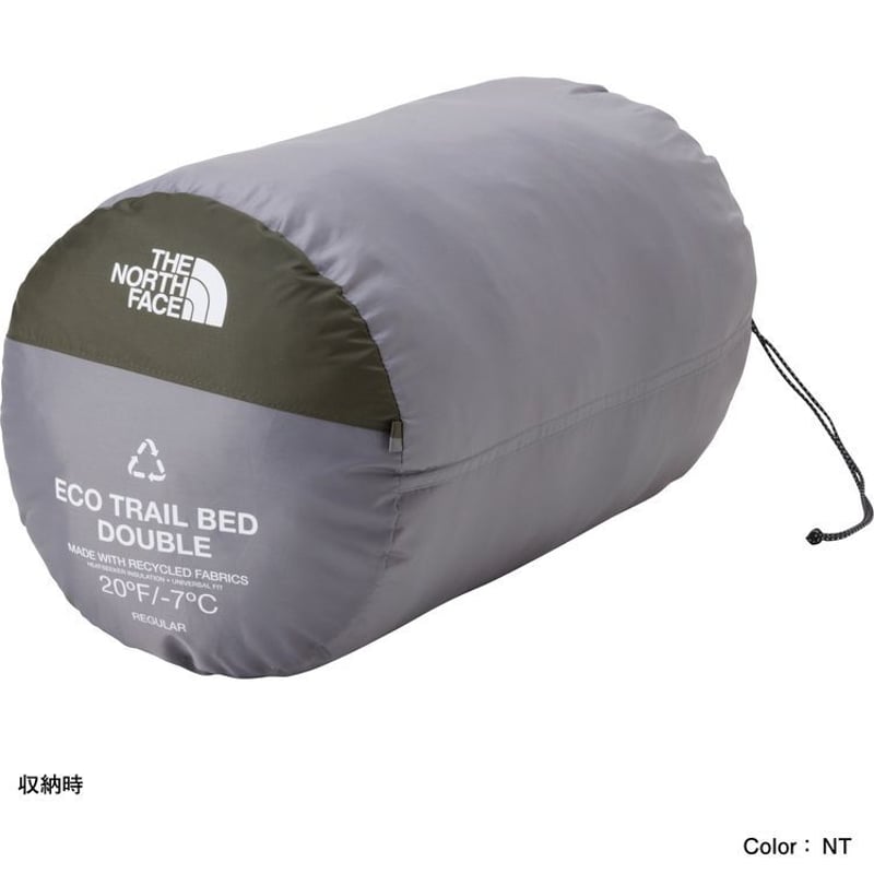 寝袋の種類封筒型THE NORTH FACE Eco Trail Bed Double