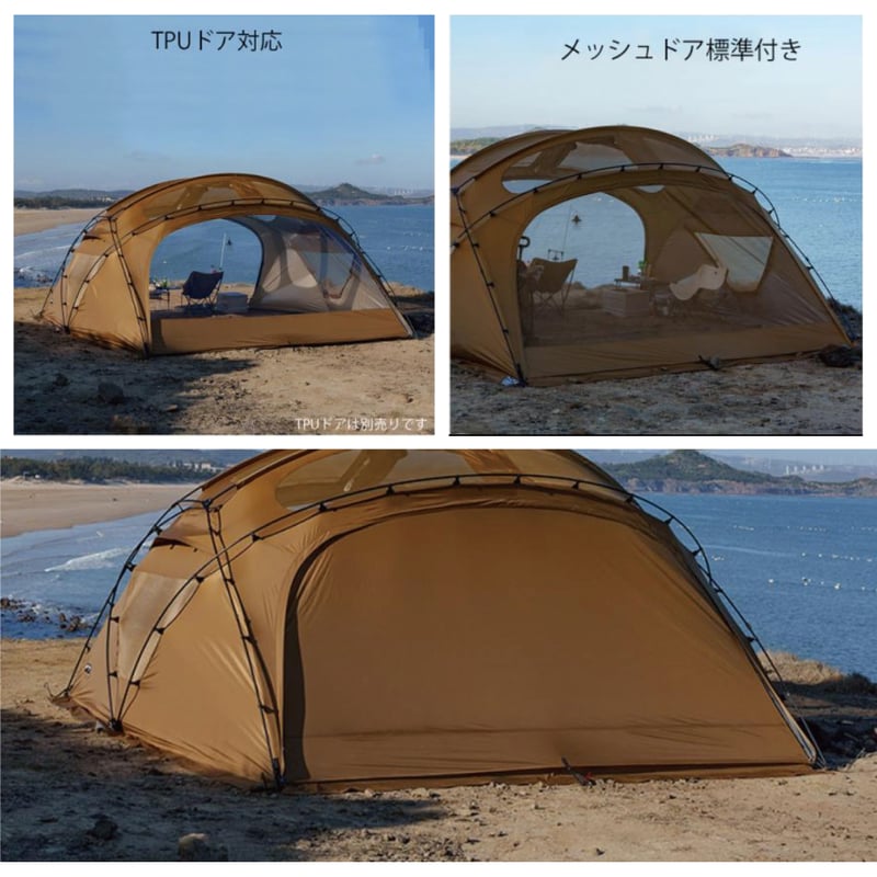 12/1まで限定値下げ！！　入手困難！！　ドキキャンプ　TPUドア　メッシュドア 12/1まで限定値下げ！！ 入手困難！！ ドキキャンプ TPUドア メッシュドア