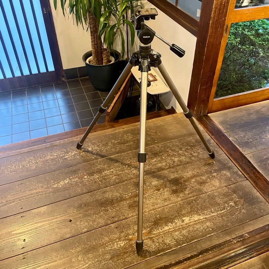 VINTAGE TRIPOD Velbon Field Ace | タテイスカンナ