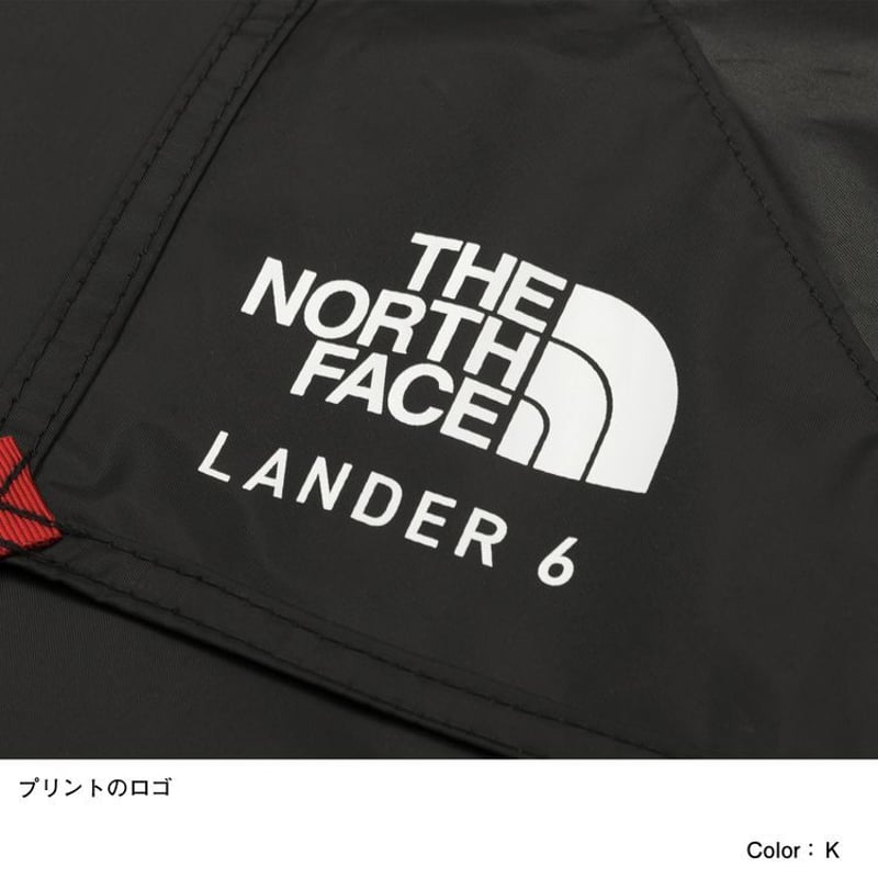 新品 ノースフェイス ランダー6 Lander 6 フットプリントスポーツ/アウトドア