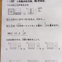 ゆっくり学ぶ算数プリント 分数