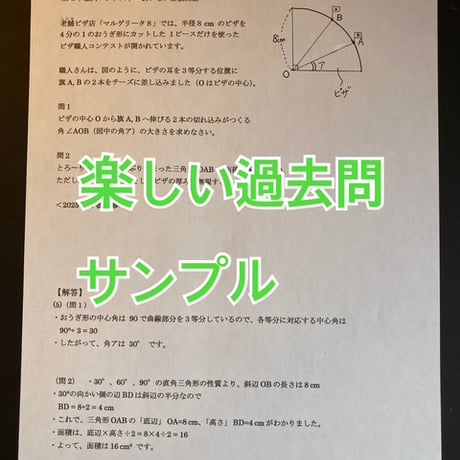 大阪星光学院中学校：2027年分析算数対策プリント