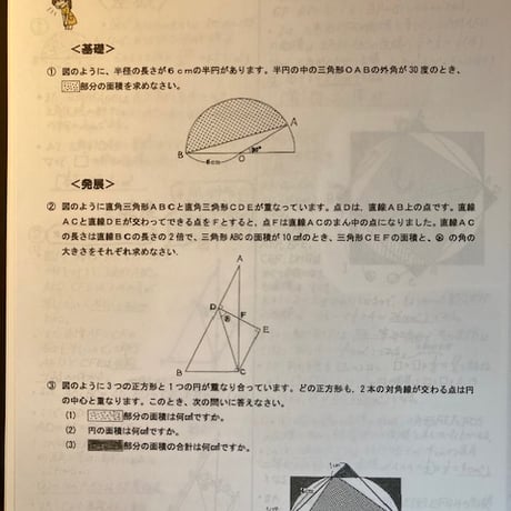 【早割】フェリス女学院中学校　2027年合格算数プリント　【PDF閲覧パスワード】 030f