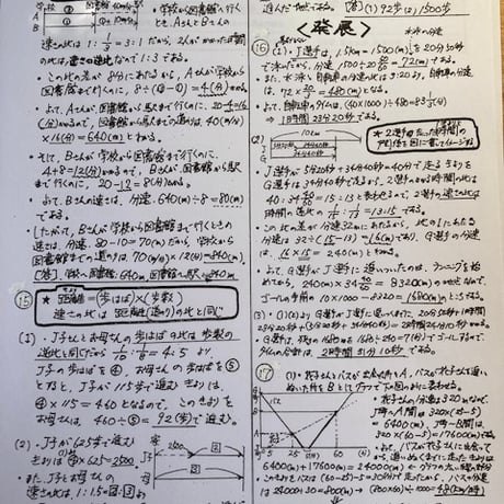 合格力をつける 中学受験・重要頻出分野シリーズ【難関校対応・速さ（グラフなし）】