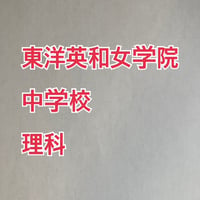 【7月まで早割】東洋英和女学院中学校　2027年分析理科プリント
