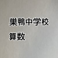 【7月まで早割】2027年版　巣鴨中学校 合格算数プリント　★2025年入試的中！