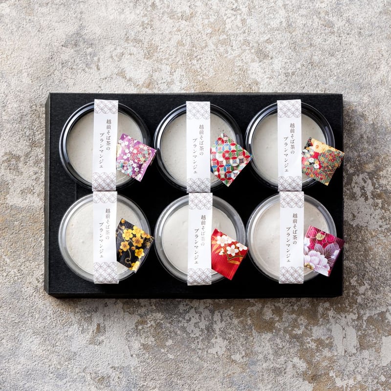 越前そば茶のブランマンジェ6個セット【冷凍でお届け】 | 冷凍十割越前