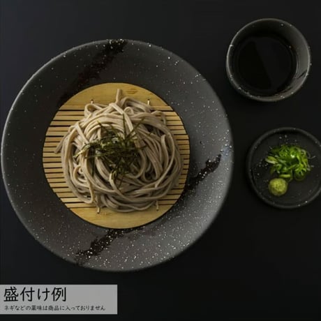 【ざるそば・蕎麦がき揚げ出しセット】福井在来種 十割越前そば【香りも味も長期保存可・冷凍】
