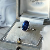美タンザナイト3.895ct プラチナ（Pt900）リング #12