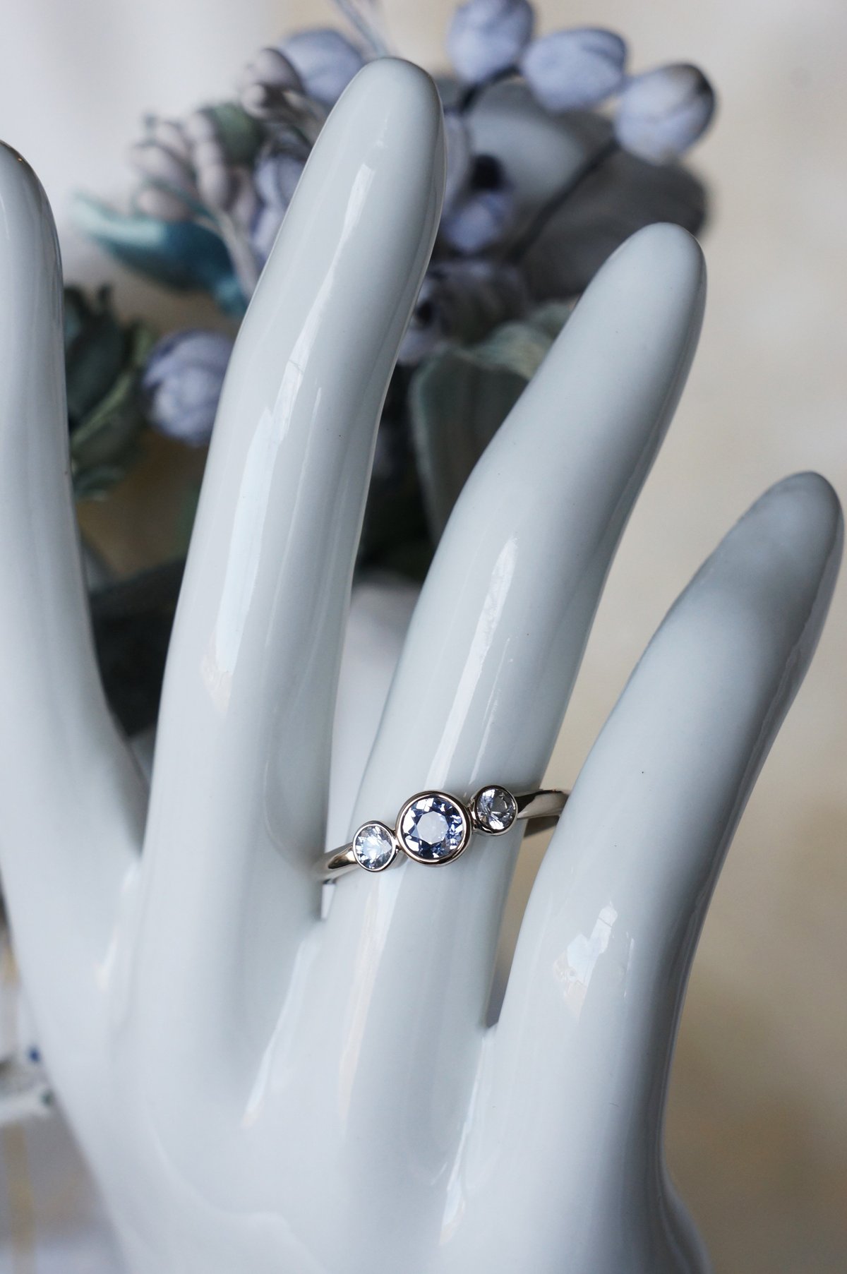 たーちゃん★非加熱サファイア★リング、ペンダントオーダー受付中 OV-044-1 UM オーブ製ペンダントライト | ペンダントライト