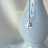 イエローダイヤモンドペンダント K18WG