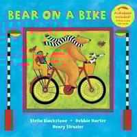 Bear on a bike
