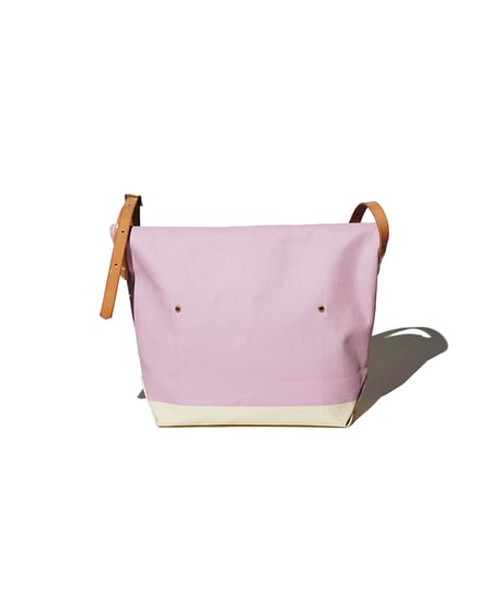 Sunset Craftsman Co. / Pine Shoulder Bag (S) / M&S Original Pink x Milk