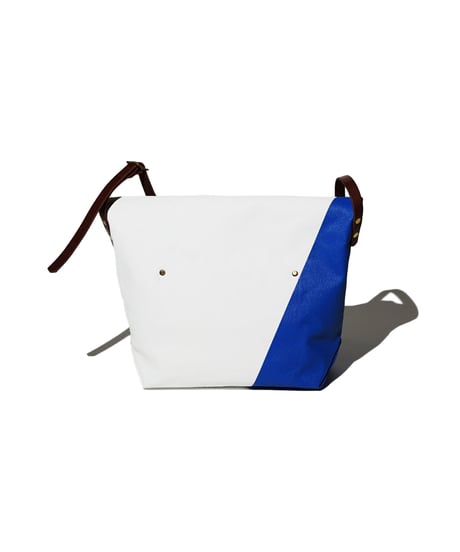 Sunset Craftsman Co. / Pine Shoulder Bag (S) / TFD®︎ Blue x White