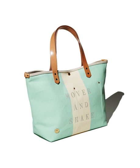 Sunset Craftsman Co. / Tomales Tote Bag (M) / Milk x M&S Original Green