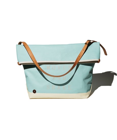 Sunset Craftsman Co. / Pine Shoulder Bag (M) / M&S Original Blue x Milk