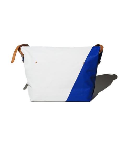 Sunset Craftsman Co. / Pine Shoulder Bag (M) / TFD®︎ Blue x White