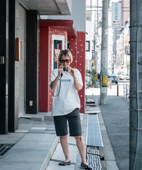DESIGN Blue Glitter T-shirt