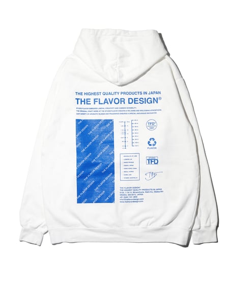 The Flavor Design®︎ / Flavors Hoodie / White