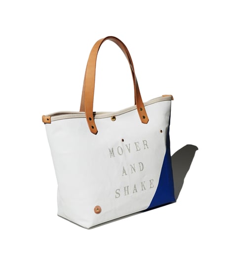 Sunset Craftsman Co. / Tomales Tote Bag (M) / White x TFD®︎ Blue