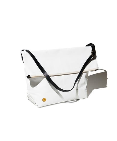 Sunset Craftsman Co. / Pine Shoulder Bag (M) / White