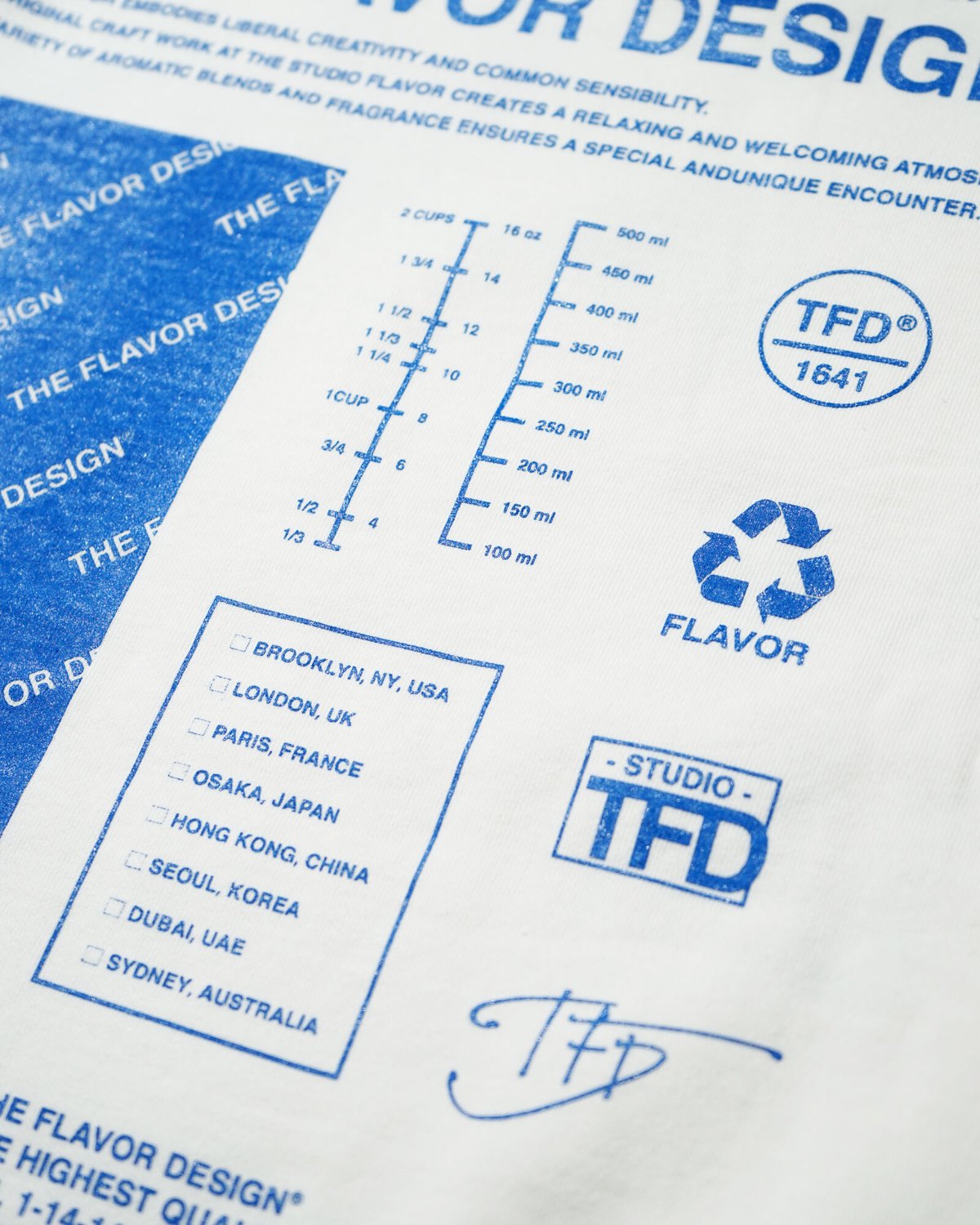 The Flavor Design®︎ / Flavors L/S T-shirt | Mov