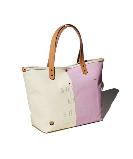 Sunset Craftsman Co. / Tomales Tote Bag (M) / Milk x M&S Original Pink