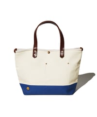 Sunset Craftsman Co. / Tomales Tote Bag (M) / Milk x Blue