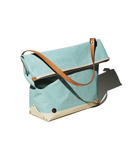 Sunset Craftsman Co. / Pine Shoulder Bag (M) / M&S Original Blue x Milk
