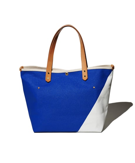Sunset Craftsman Co. / Tomales Tote Bag (M) / White x TFD®︎ Blue