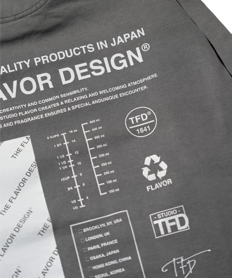 The Flavor Design®︎ / Flavors Hoodie / Gray