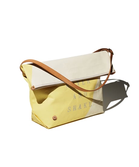 Sunset Craftsman Co. / Pine Shoulder Bag (M) / M&S Original Yellow x Milk