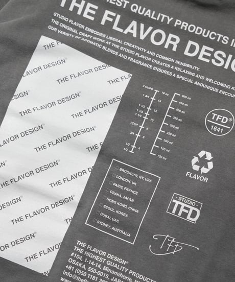 The Flavor Design®︎ / Flavors Hoodie / Gray
