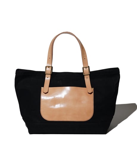 Sunset Craftsman Co. / Octavia Fine Tote Bag / Black