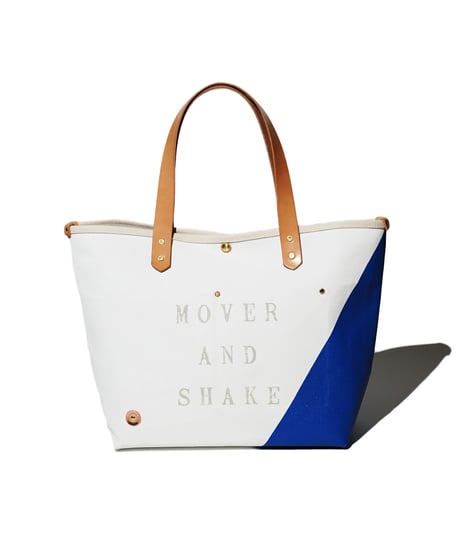 Sunset Craftsman Co. / Tomales Tote Bag (M) / White x TFD®︎ Blue