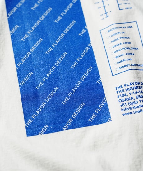 The Flavor Design®︎ / Flavors T-shirt / White