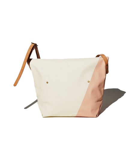 Sunset Craftsman Co. / Pine Shoulder Bag (S) / M&S Original Orange x Milk