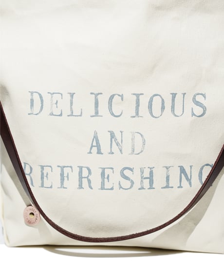 Sunset Craftsman Co. / Pine Shoulder Bag (S) / Miik x Sax Stamp "Delicious And Refreshing"