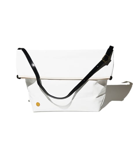 Sunset Craftsman Co. / Pine Shoulder Bag (M) / White