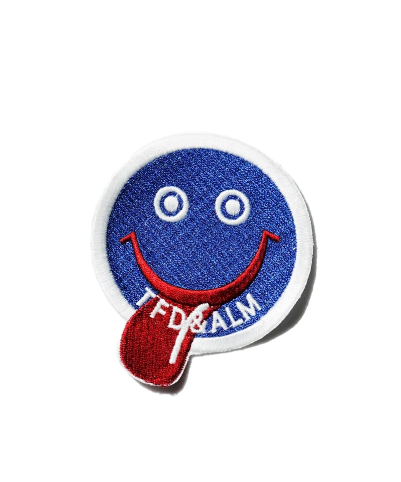ALM × TFD®︎ / Smiley Patch 2 - Blue | Mover &