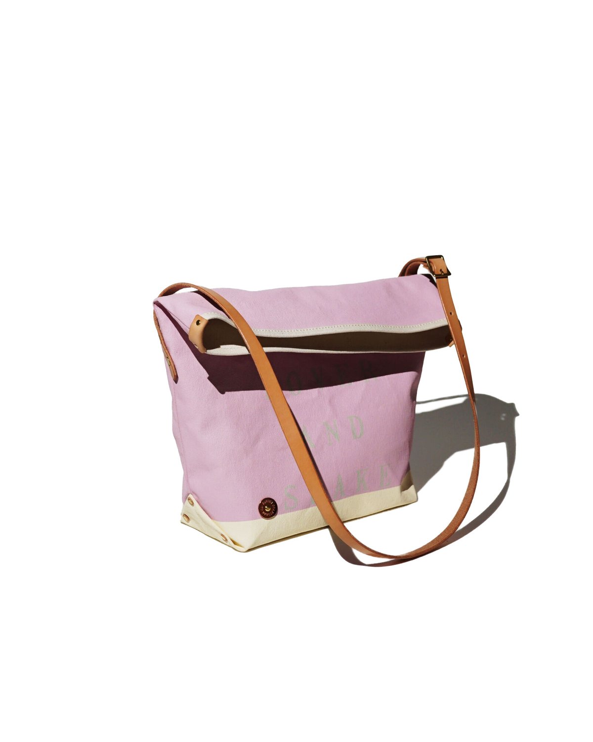 Sunset Craftsman Co. / Pine Shoulder Bag (S) / M&S Original Pink x Milk
